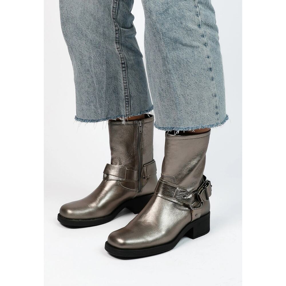 Dolce Vita Armonda Harness Boot Pewter Size 6